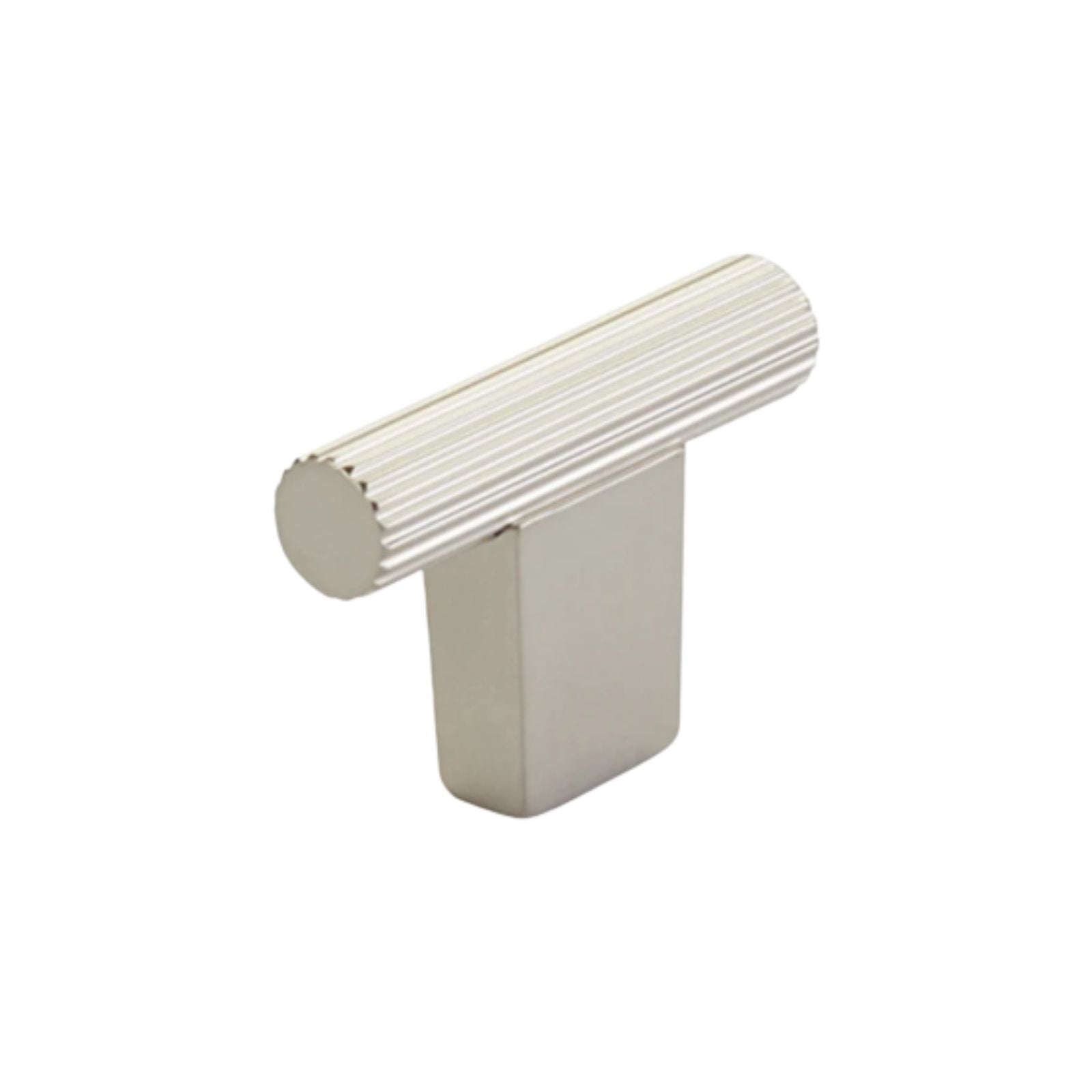 Knox Fluted Knob — Brushed Nickel