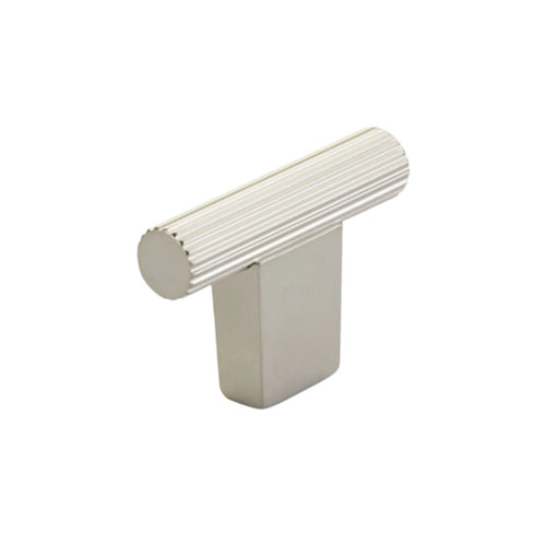 Knox Fluted Knob — Brushed Nickel