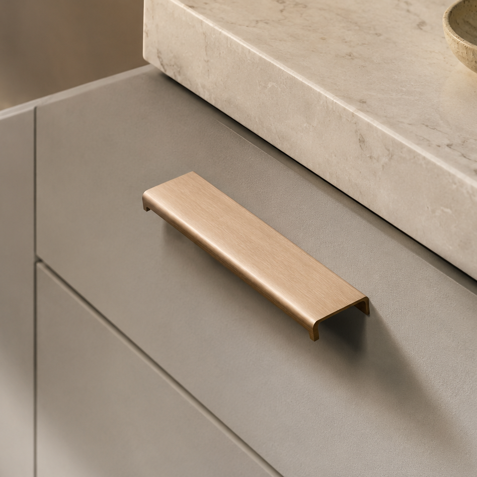 Slim Edge Pull — Champagne Bronze